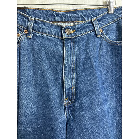 VTG Levis Jeans 512 15 Jr M Slim Fit Straight Leg 1998 Medium Wash Blue Denim - Picture 3 of 15